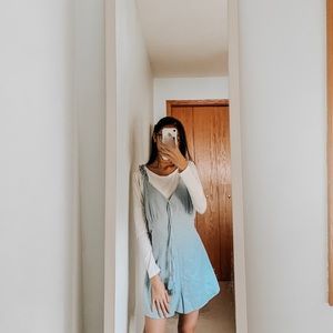 PACSUN BLUE ROMPER